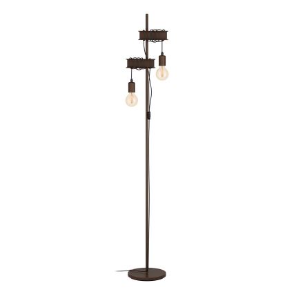 Eglo - Stojací lampa TOWNSHEND 2xE27/10W/230V