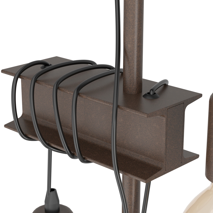 Eglo - Stojací lampa TOWNSHEND 2xE27/10W/230V