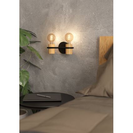 Eglo - Nástěnné svítidlo 2xE27/40W/230V