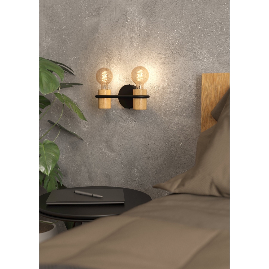 Eglo - Nástěnné svítidlo 2xE27/40W/230V