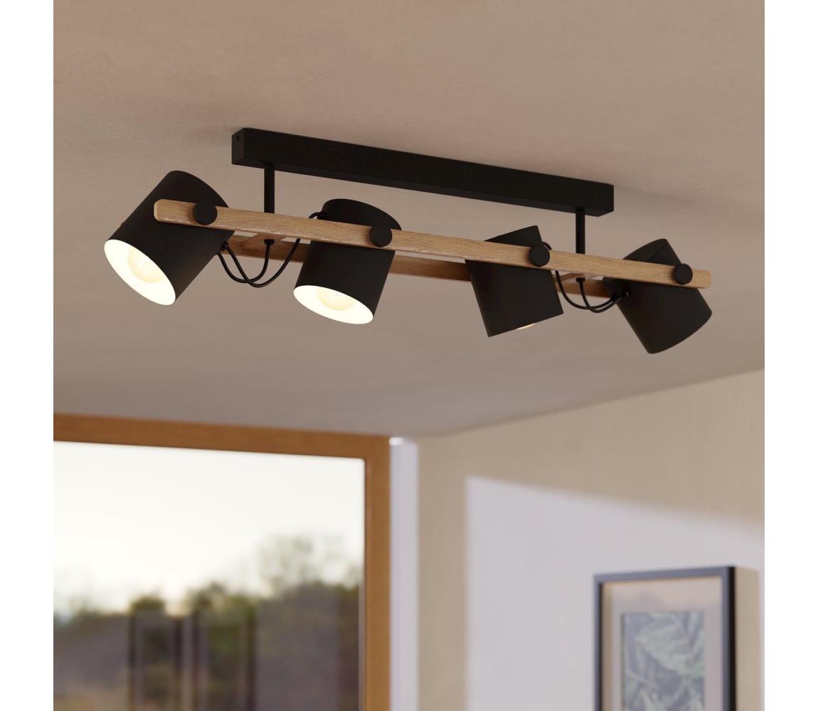 Eglo Eglo 43558 - Bodové svítidlo HORNWOOD 4xE27/28W/230V EG43558