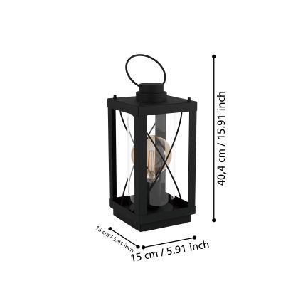 Eglo - Stolní lampa 1xE27/60W/230V