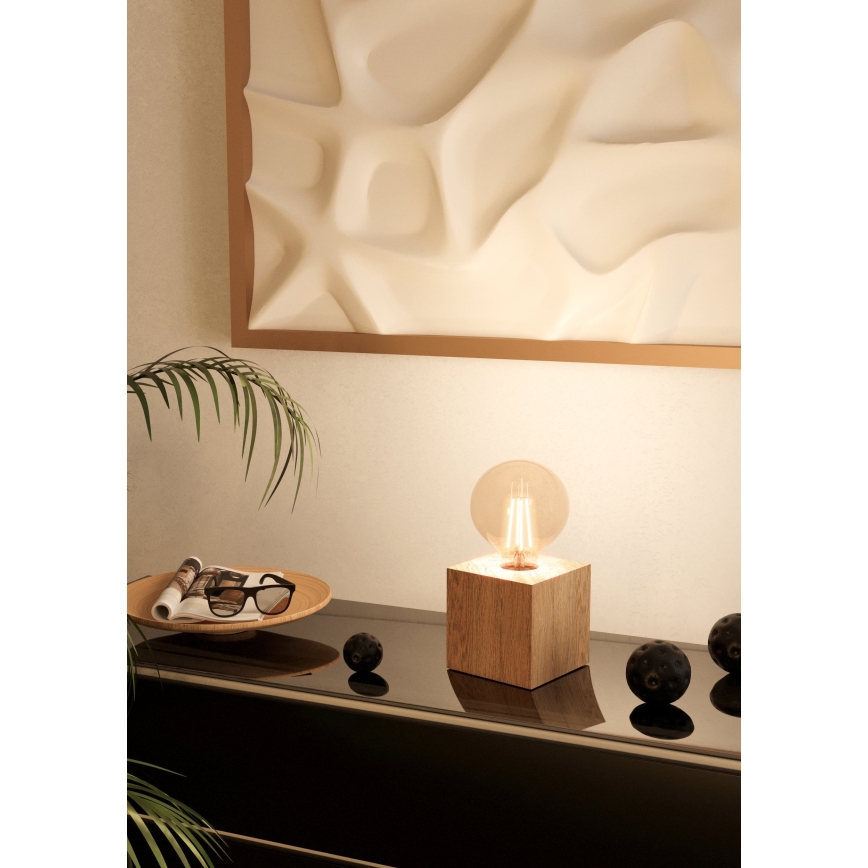 Eglo - Stolní lampa 1xE27/40W/230V béžová
