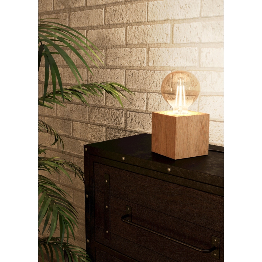Eglo - Stolní lampa 1xE27/40W/230V béžová