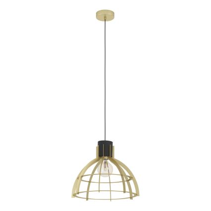 Eglo - Lustr na lanku 1xE27/40W/230V zlatá