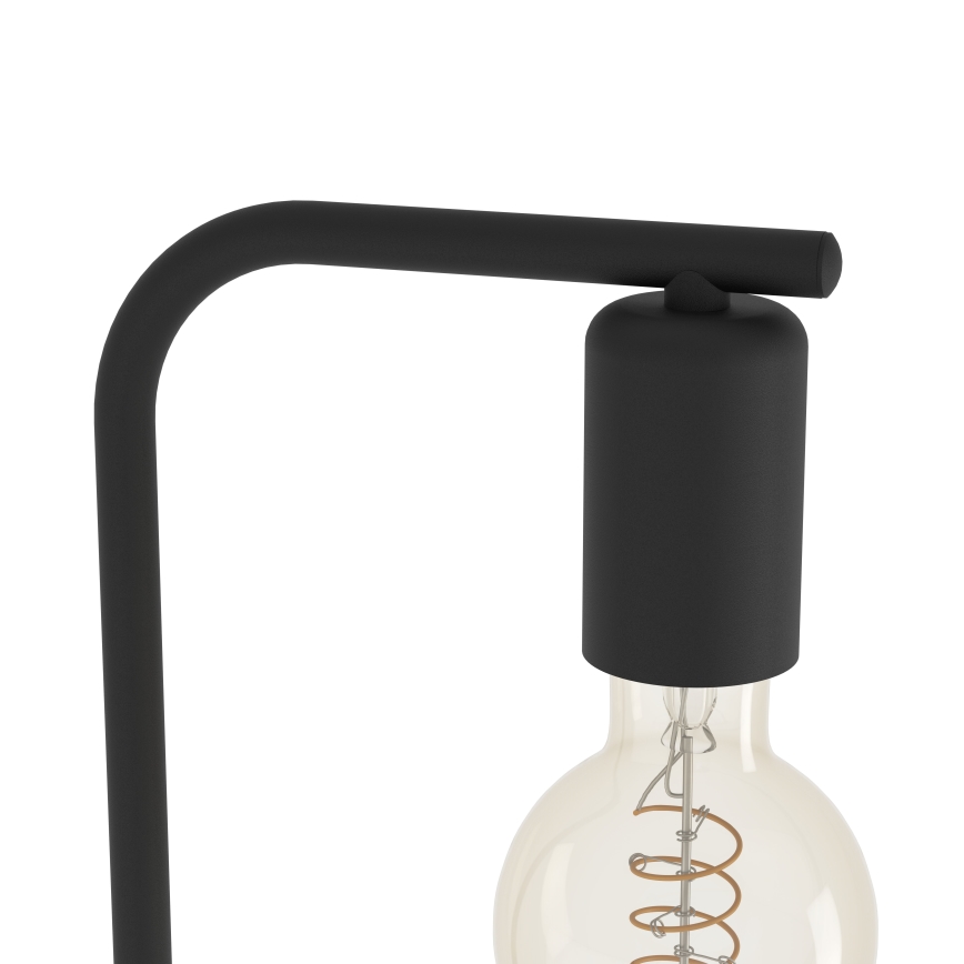 Eglo - Stojací lampa 1xE27/40W/230V černá