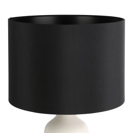 Eglo - Stolní lampa 1xE27/40W/230V černá/bílá