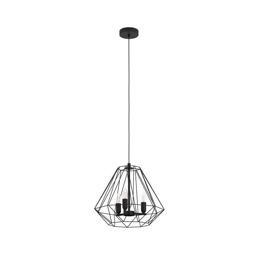 Eglo - Lustr na lanku 3xE14/40W/230V
