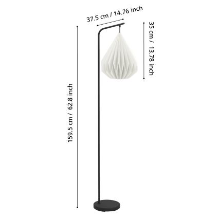 Eglo - Stojací lampa 1xE27/25W/230V