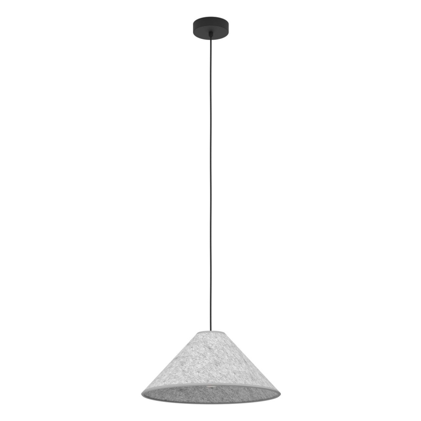 Eglo - Lustr na lanku 1xE27/40W/230V šedá