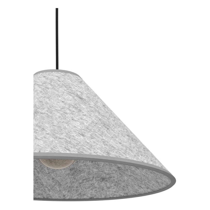 Eglo - Lustr na lanku 1xE27/40W/230V šedá