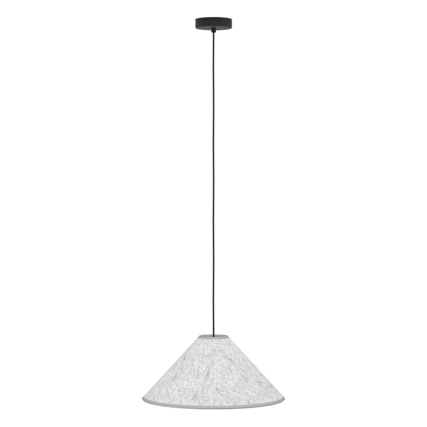 Eglo - Lustr na lanku 1xE27/40W/230V šedá
