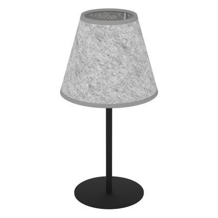 Eglo - Stolní lampa 1xE27/40W/230V šedá