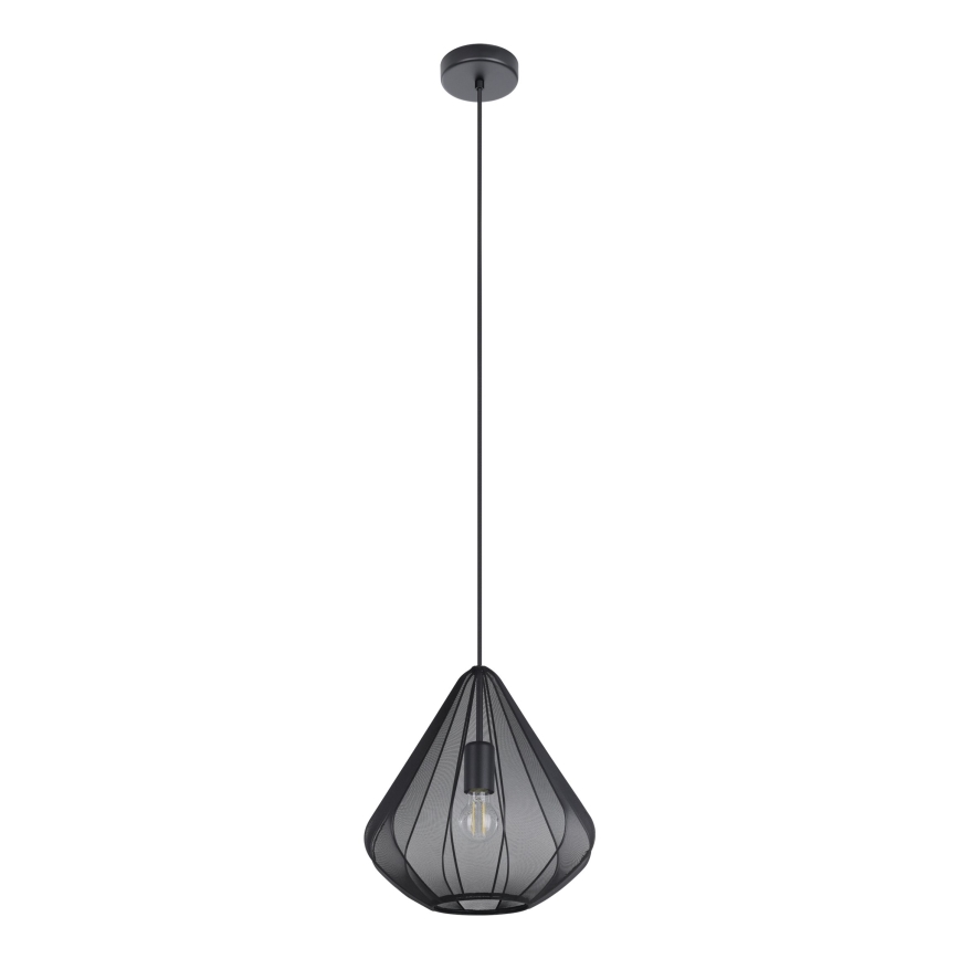 Eglo - Lustr na lanku 1xE27/40W/230V pr. 33,5 cm černá