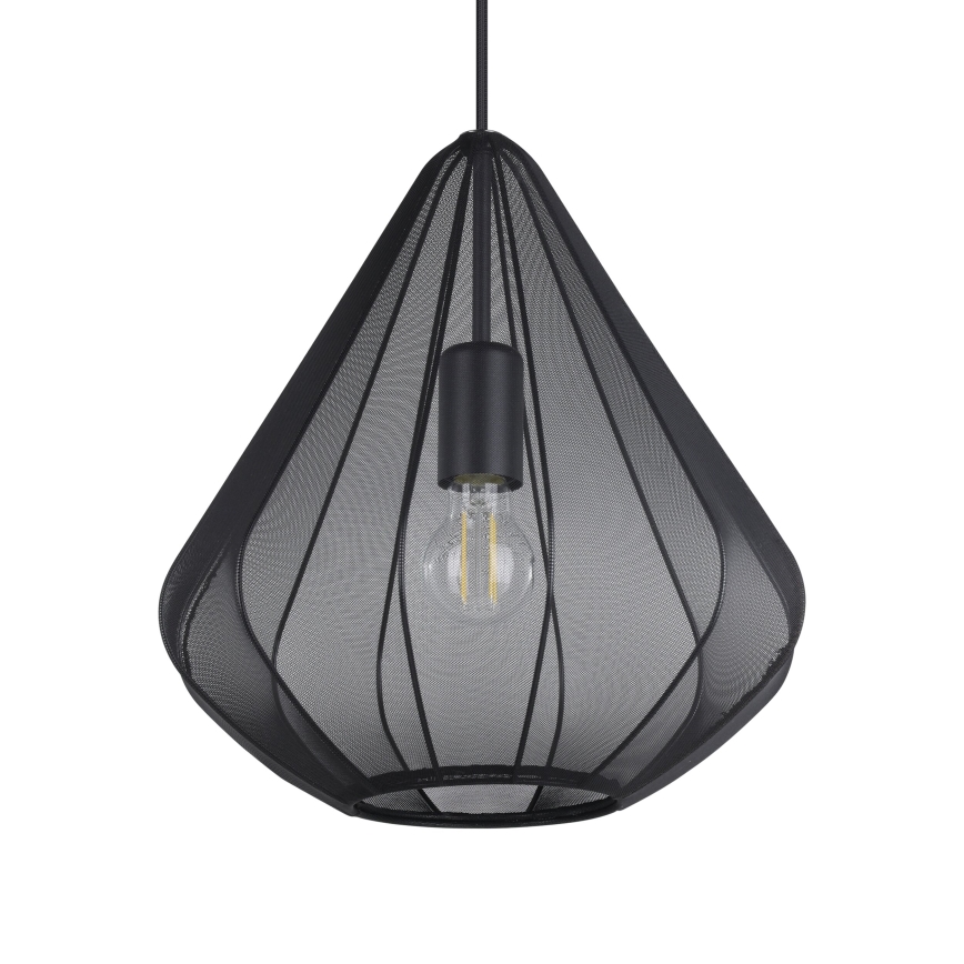 Eglo - Lustr na lanku 1xE27/40W/230V pr. 33,5 cm černá