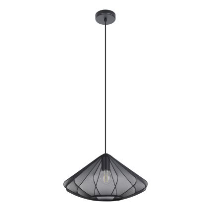 Eglo - Lustr na lanku 1xE27/40W/230V pr. 42,5 cm černá