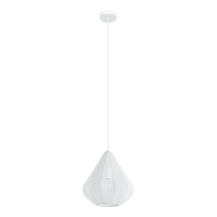 Eglo - Lustr na lanku 1xE27/40W/230V pr. 33,5 cm bílá