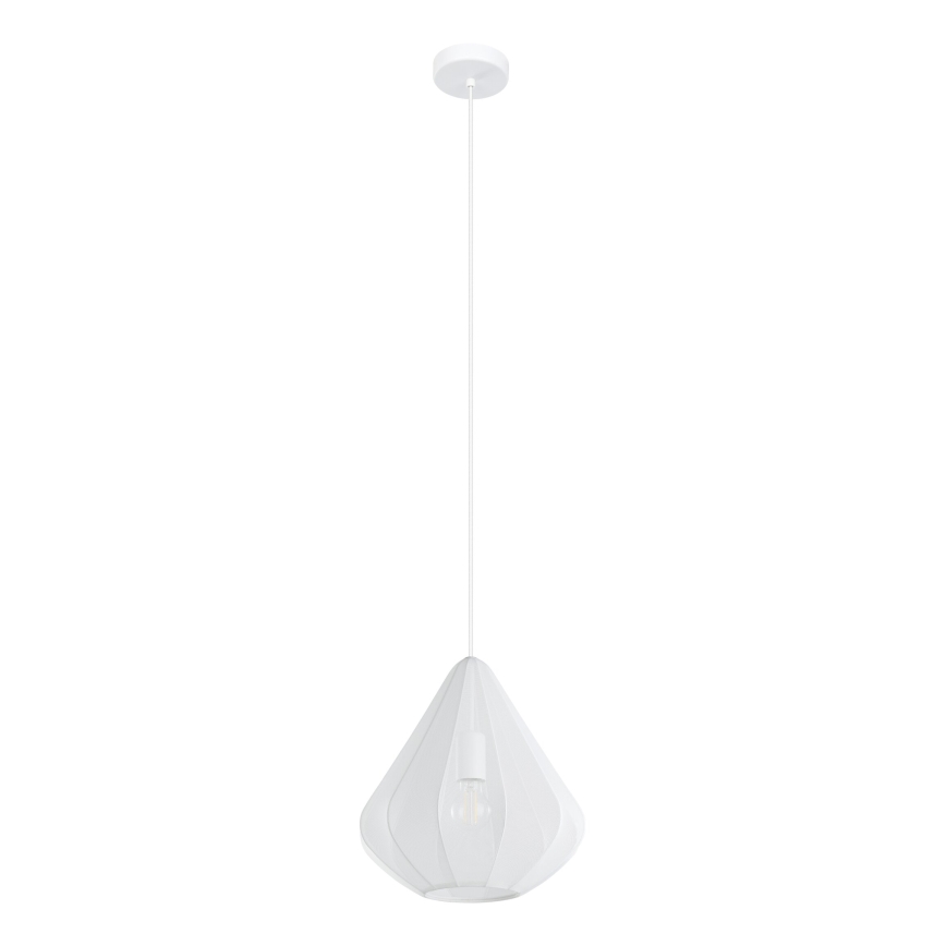 Eglo - Lustr na lanku 1xE27/40W/230V pr. 33,5 cm bílá