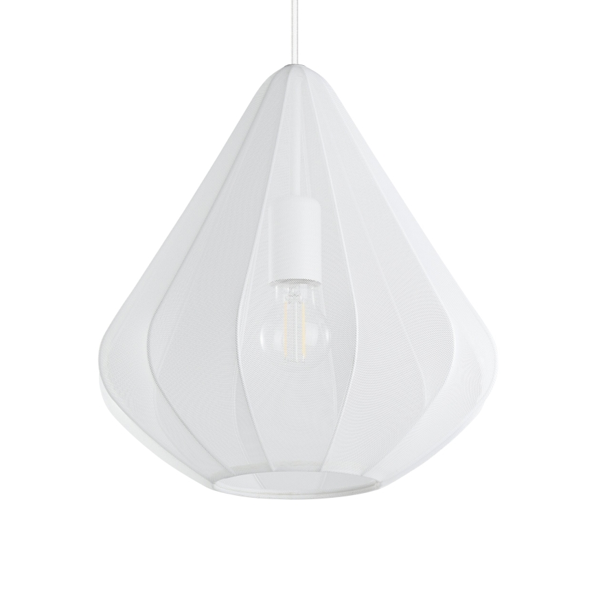 Eglo - Lustr na lanku 1xE27/40W/230V pr. 33,5 cm bílá