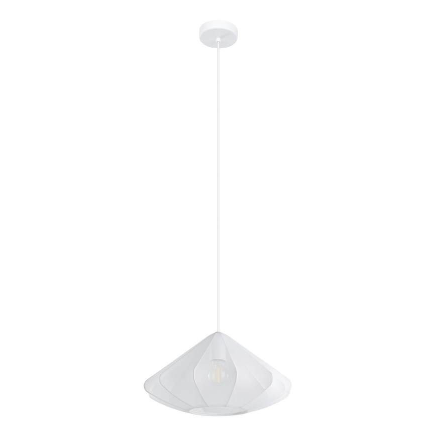 Eglo - Lustr na lanku 1xE27/40W/230V pr. 42,5 cm bílá