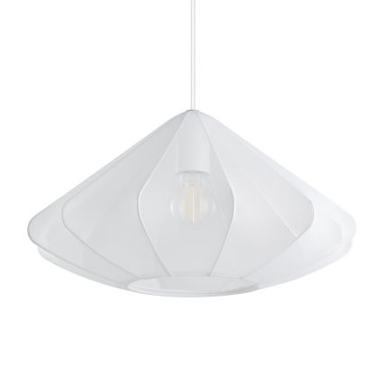 Eglo - Lustr na lanku 1xE27/40W/230V pr. 42,5 cm bílá