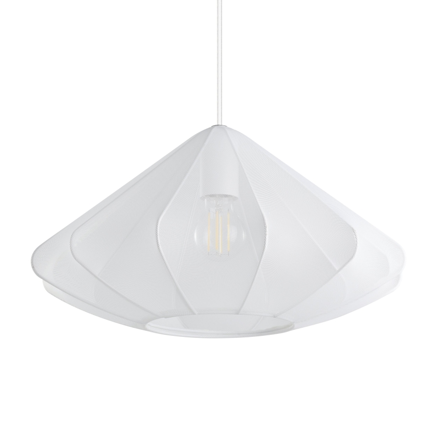 Eglo - Lustr na lanku 1xE27/40W/230V pr. 42,5 cm bílá