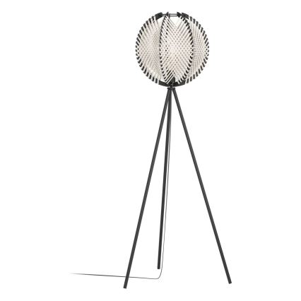 Eglo - Stojací lampa 1xE27/40W/230V bílá/černá
