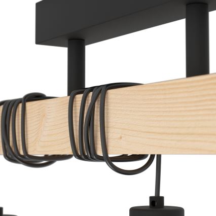 Eglo - Přisazený lustr TOWNSHEND 3xE27/60W/230V - FSC certifikováno