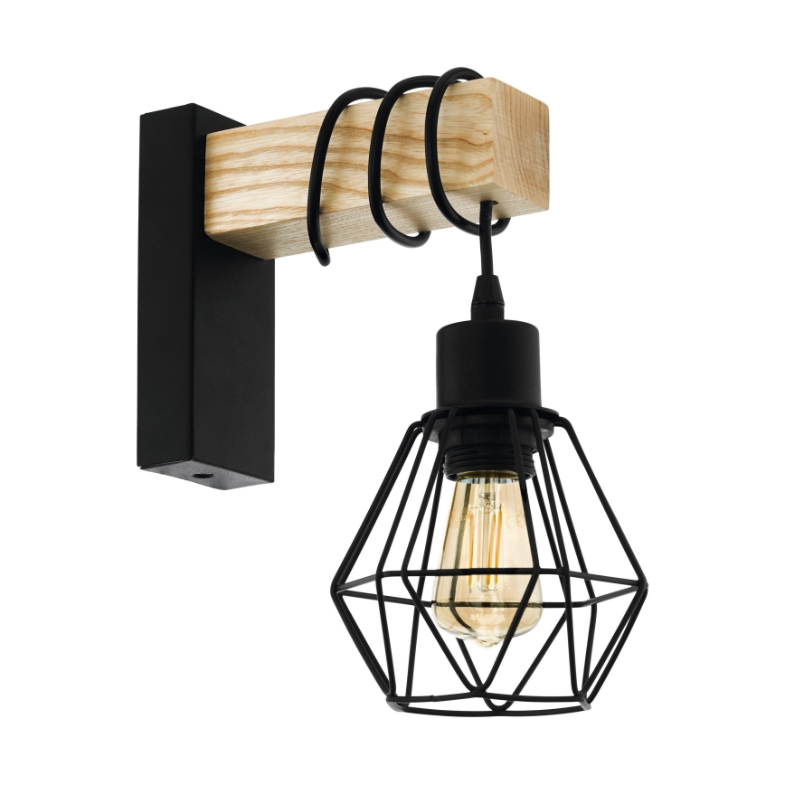 Eglo - Nástěnné svítidlo TOWNSHEND 1xE27/60W/230V