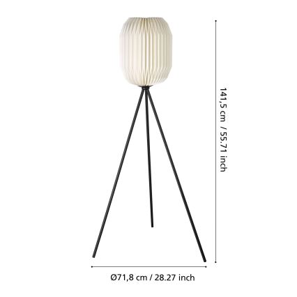 Eglo - Stojací lampa 1xE27/40W/230V