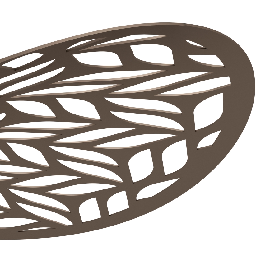 Eglo - Lustr na lanku 1xE27/60W/230V pr. 40 cm bronzová