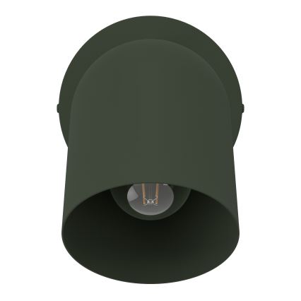 Eglo - Nástěnné bodové svítidlo 1xE14/40W/230V zelená