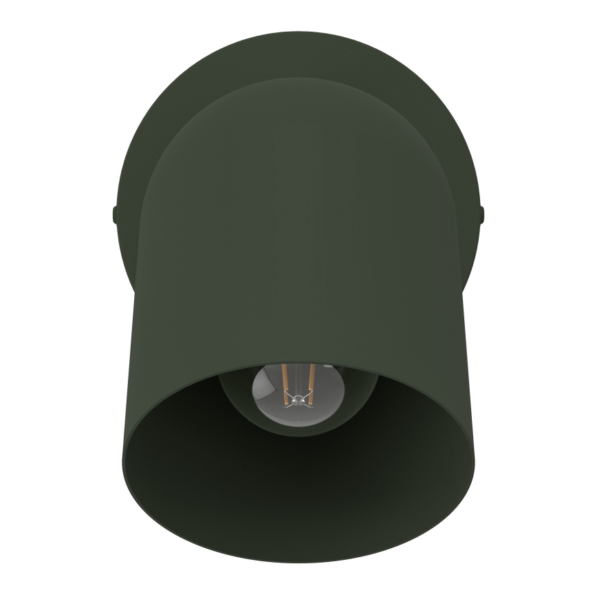 Eglo - Nástěnné bodové svítidlo 1xE14/40W/230V zelená