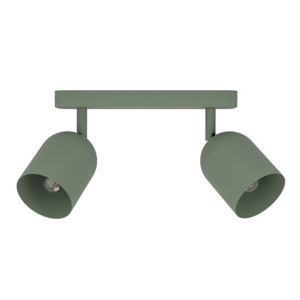 Eglo - Bodové svítidlo 2xE14/40W/230V zelená