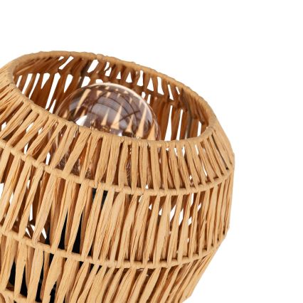 Eglo - Stolní lampa 1xE27/40W/230V hnědá