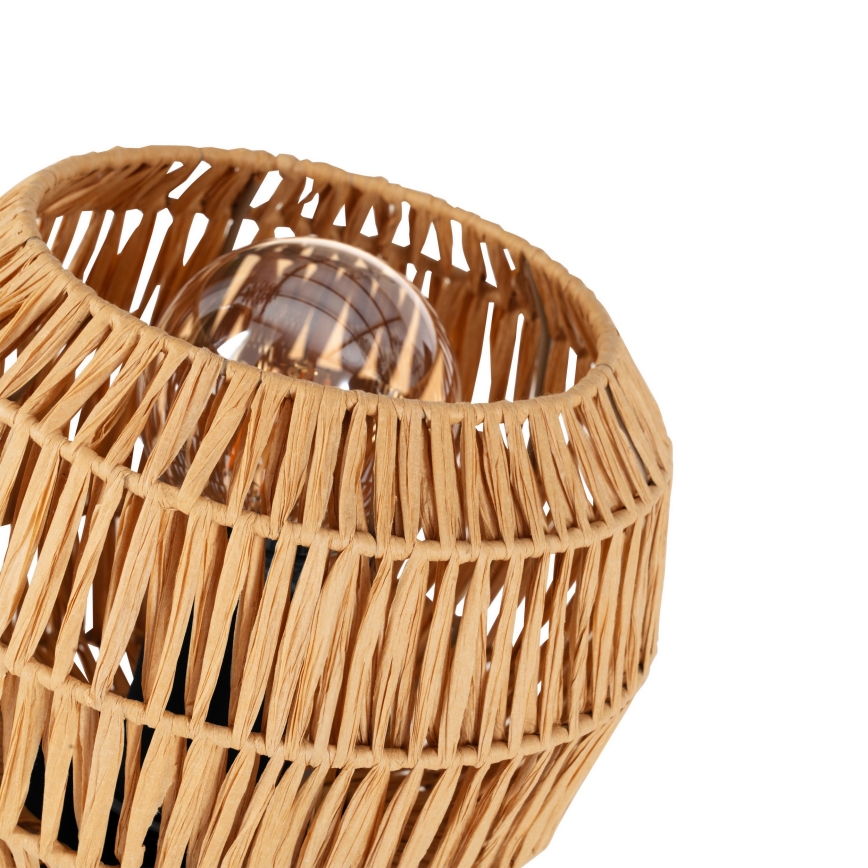 Eglo - Stolní lampa 1xE27/40W/230V hnědá