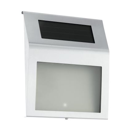Eglo 48875 - LED Solární domovní číslo LED/1,2W/1,2V 300 mAh IP44 matný chrom