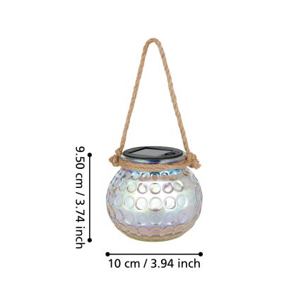 Eglo 48952 - LED Solární svítidlo LED/0,03W/1,2V 300 mAh