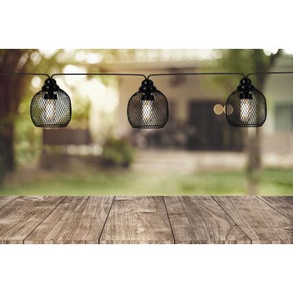 Eglo 48964 - LED Solární řetěz 8xLED/3m 600 mAh IP44