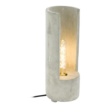 Eglo 49112 - Stolní lampa LYNTON 1xE27/60W/230V beton
