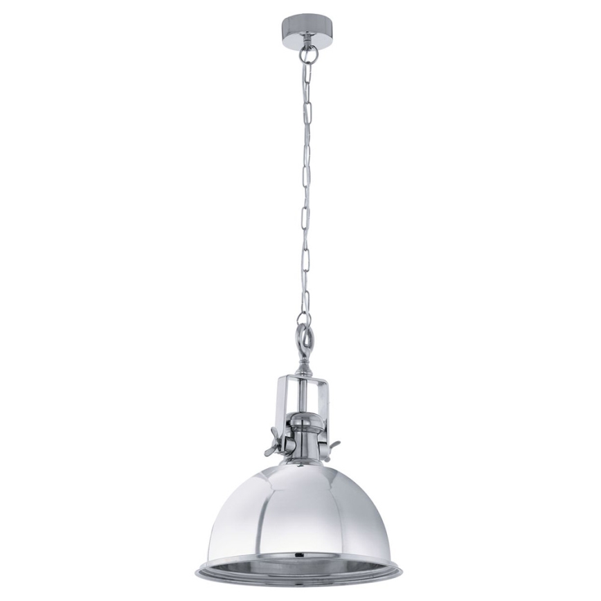 Eglo 49179 - Lustr na řetězu GRANTHAM 1xE27/60W/230V