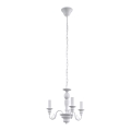 EGLO Maseta hanglamp - E27 - 3 lichts - Staal - Goud, wit | Leen Bakker