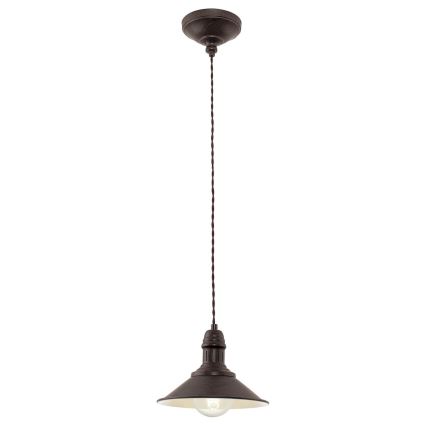 Eglo 49455 - Lustr STOCKBURY 1xE27/60W/230V