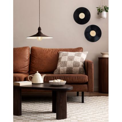 Eglo 49456 - Lustr na lanku STOCKBURY 1xE27/60W/230V pr. 36 cm