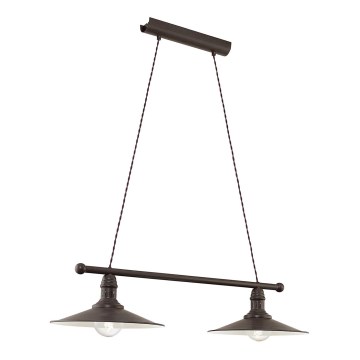 Eglo 49457 - Lustr STOCKBURY 2xE27/60W/230V Eglo 49457 - Lustr STOCKBURY 2xE27/60W/230V