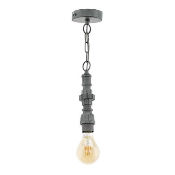 Eglo 49707 - Lustr na řetězu CHEPSTOW 1xE27/60W/230V