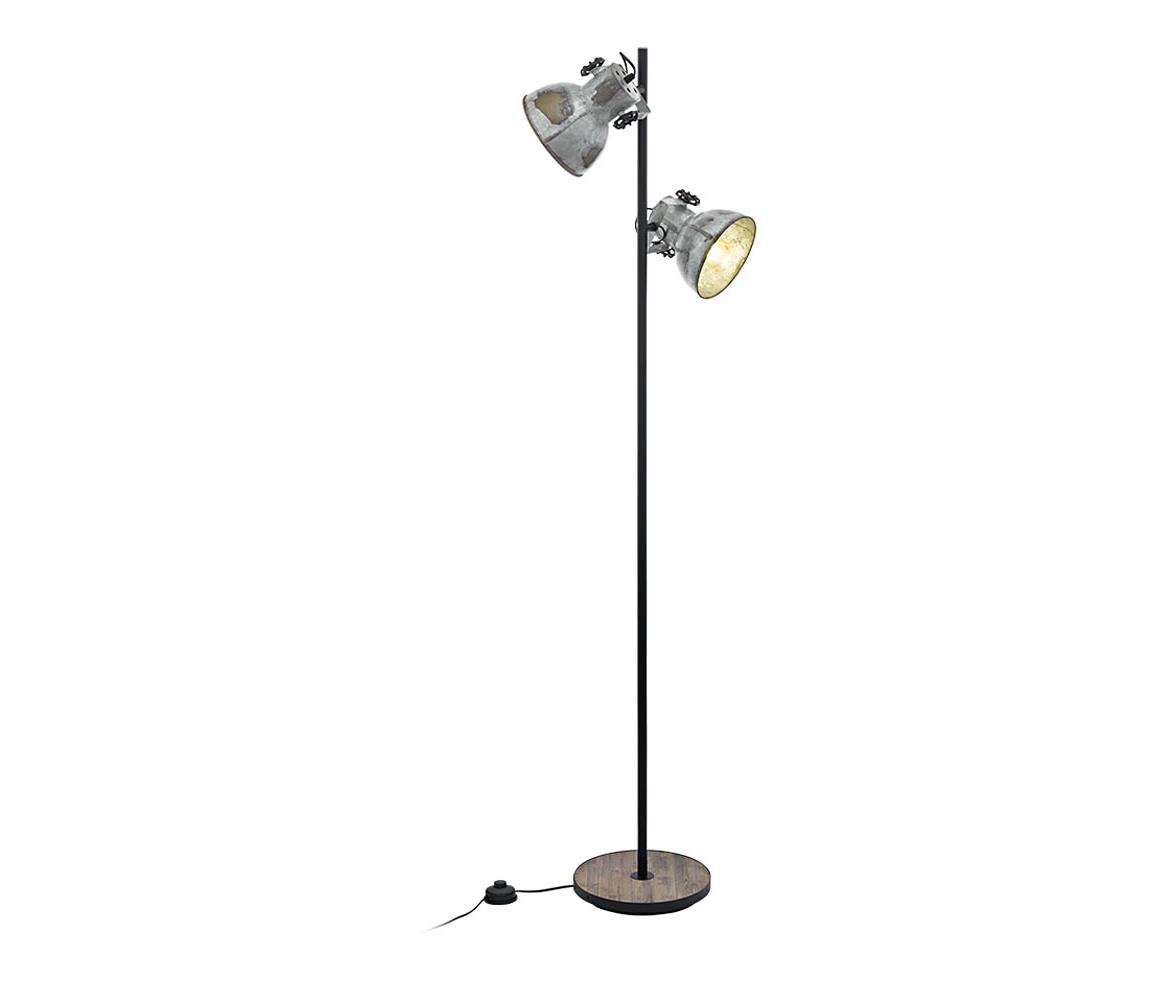 Eglo Eglo 49722 - Stojací lampa BARNSTAPLE 2xE27/40W/230V EG49722