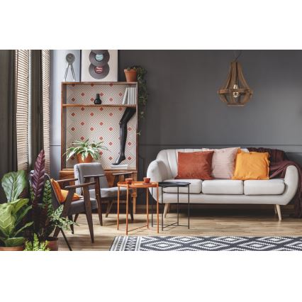 Eglo 49724 - Lustr na řetězu KINROSS 1xE27/60W