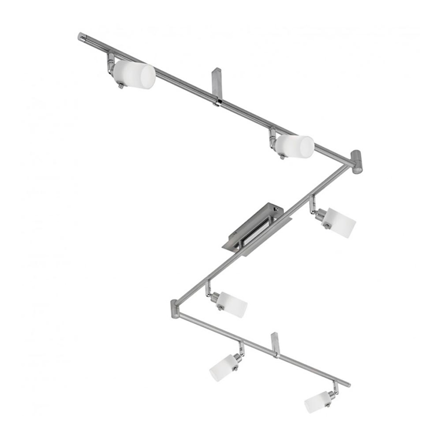 Eglo 50047 - Bodové svítidlo KENO 6xG9/33W/230V