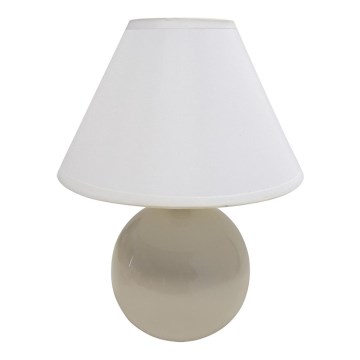 Eglo 50118 - Stolní lampa TINA 2 1xE14/40W/230V bílá